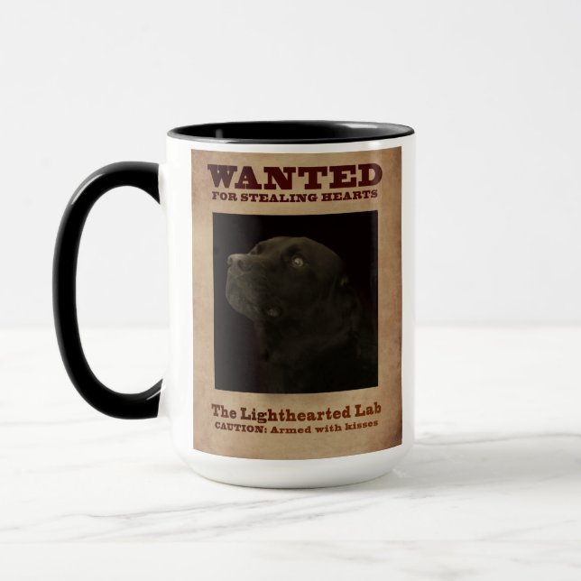 The Lighthearted Lab Mug (Left)