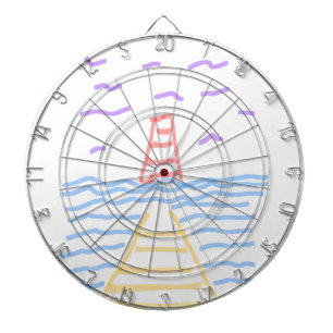 The Lighthouse and the Pier Dartboard