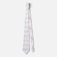 The Lighthouse and the Pier Neck Tie