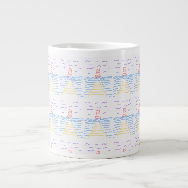 The Lighthouse and the Pier Speciality Mug (Front)