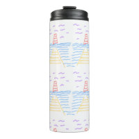 The Lighthouse and the Pier Thermal Tumbler