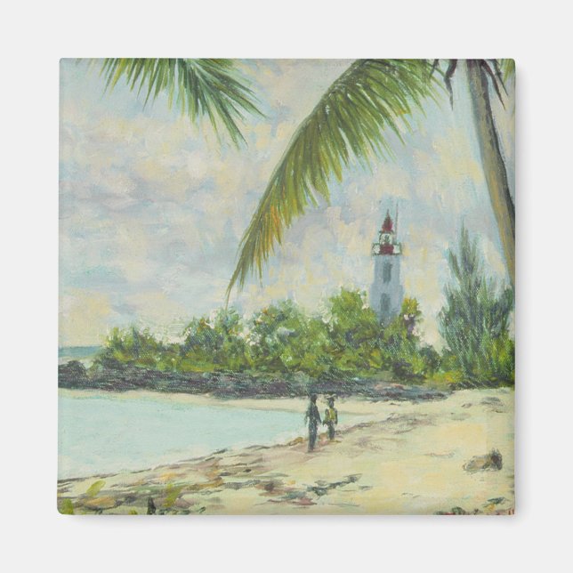 The Lighthouse Zanzibar 1995 Magnet (Front)