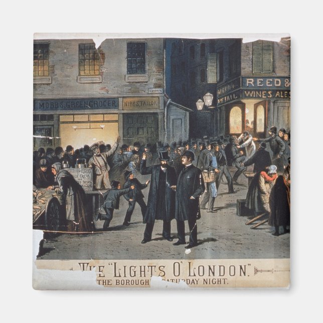 'The Lights O' London' (colour litho) Magnet (Front)