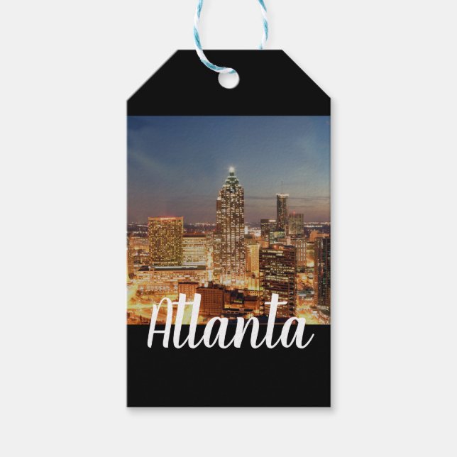 The Lights of Atlanta Gift Tags (Front)