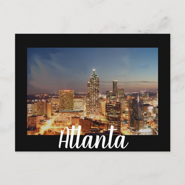 The Lights of Atlanta Postcard (Front)
