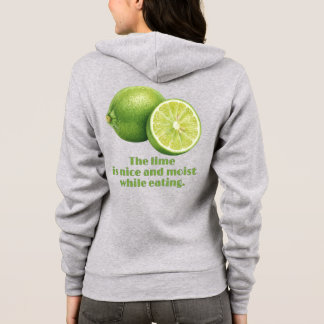 The lime, juicy, fresh green fruit hoodie