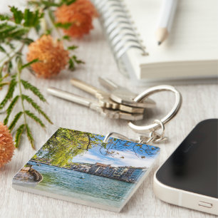 The Limmat River, Zurich Key Ring