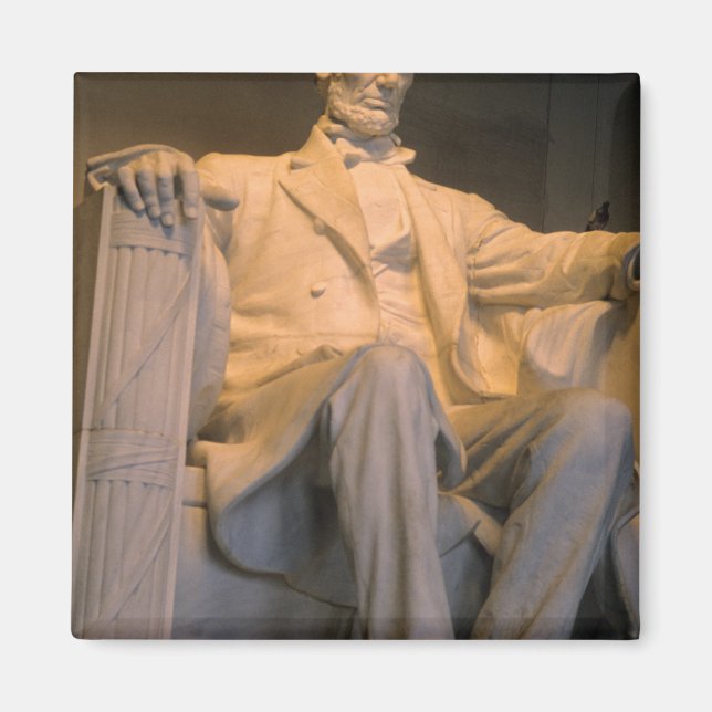 The Lincoln Memorial in Washington DC. Magnet (Front)