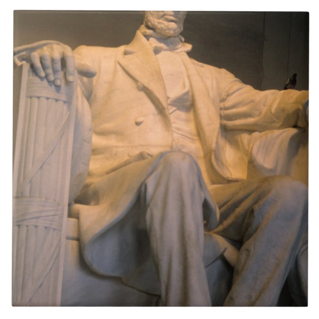 The Lincoln Memorial in Washington DC. Tile (Front)