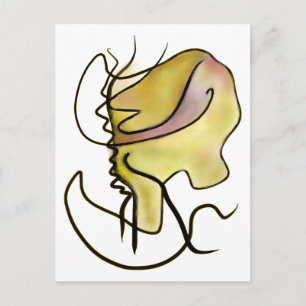 The Line Monster Postcard