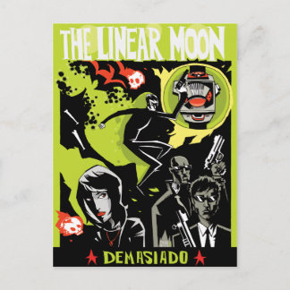 The Linear Moon Postcard