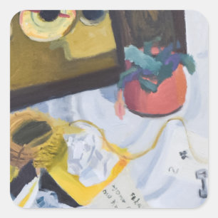 The Lingering Doubt Square Sticker