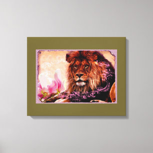 The Lion 3 - Wrapped Canvas