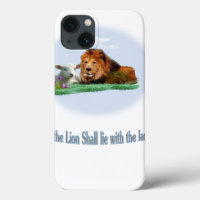 The lion and the lamb art