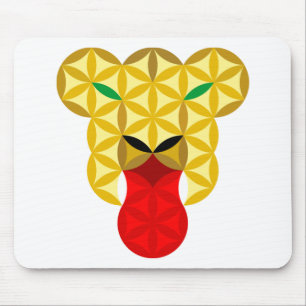 The Lion Cub of Life - Sacred Animals 02. Mouse Pad
