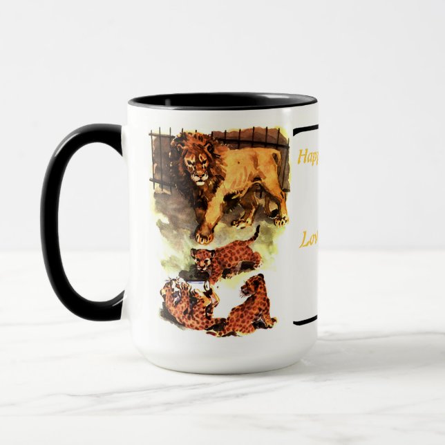 The Lion Family - Mug (Left)