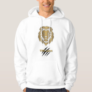 The Lion Gold & Black Graphic Hoodie