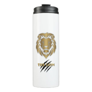 The Lion Gold & Black Graphic Mug