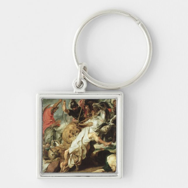 The Lion Hunt, 1621 Key Ring (Front)