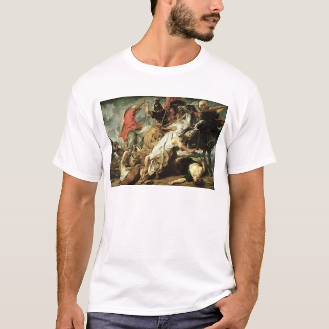 The Lion Hunt, 1621 T-Shirt (Front)