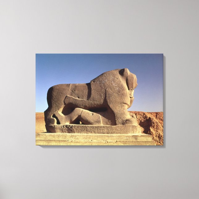 The Lion of Babylon Canvas Print (Front)
