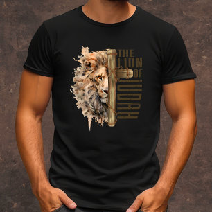The Lion of Judah men's Christian T-Shirt