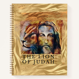 The Lion Of Judah Picture Notebook
