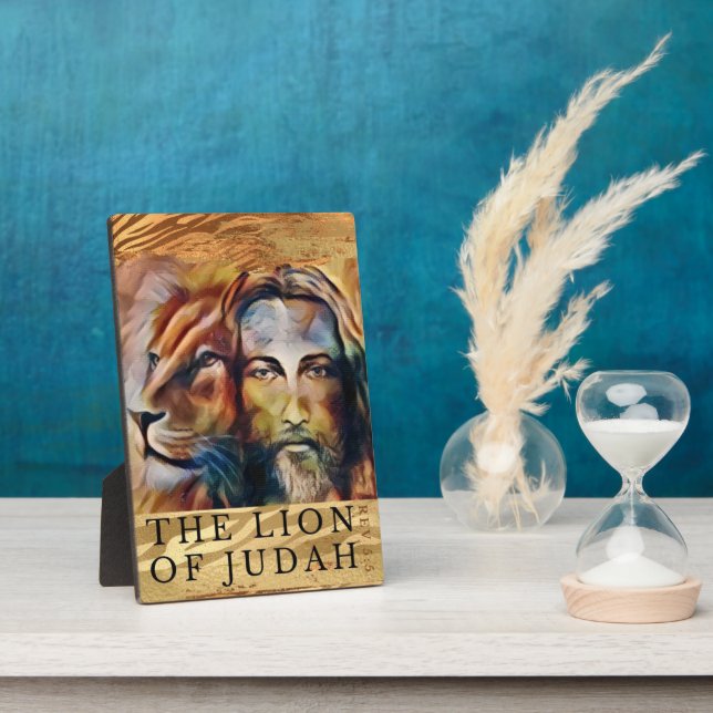 The Lion Of Judah Picture Plaque (Side)