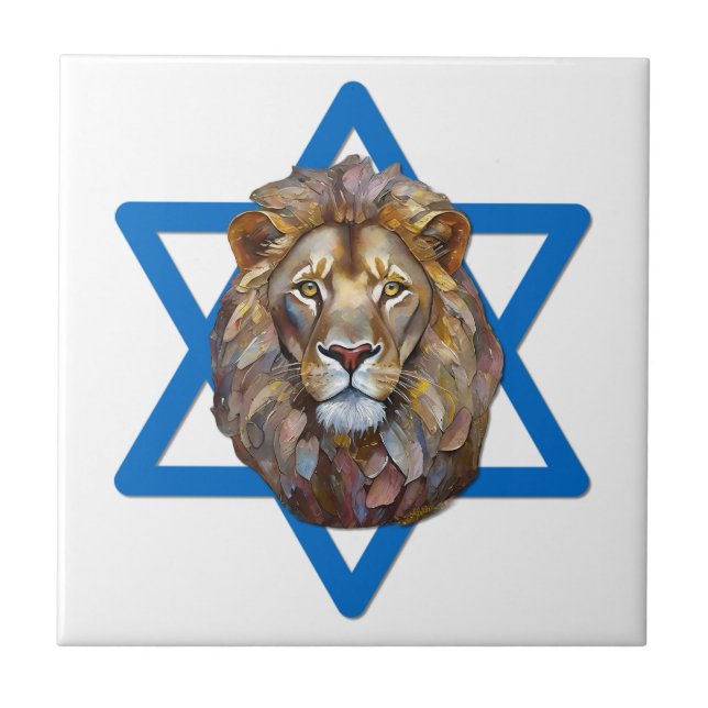 The Lion Of Judah Tile (Front)