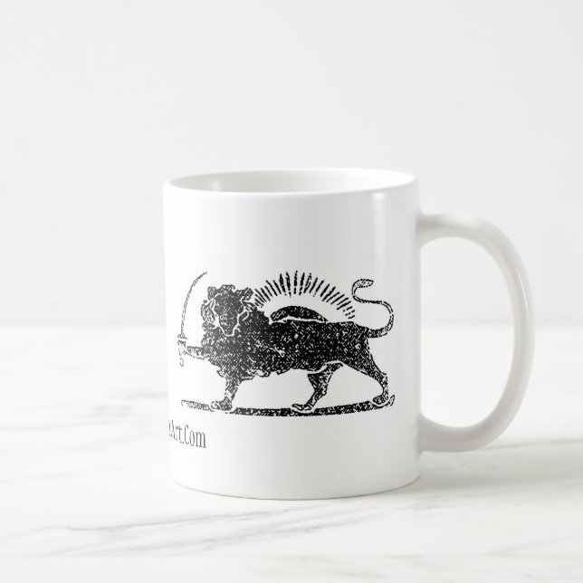 The Lion, Shir-o-khorshid Coffee Mug (Right)