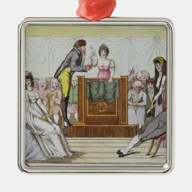 The Literary Society Metal Tree Decoration (Front)