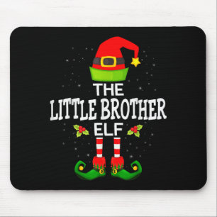 The Little Brother Elf Christmas Family Matching P Mouse Pad