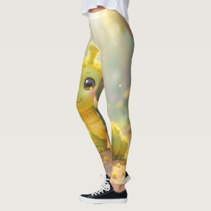 The Little Caterpillar’s Magical Journey 🐛✨ Leggings