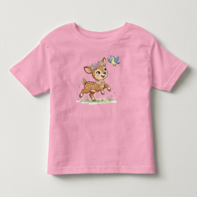 The Little Deer's Adventure T-Shirt (Front)