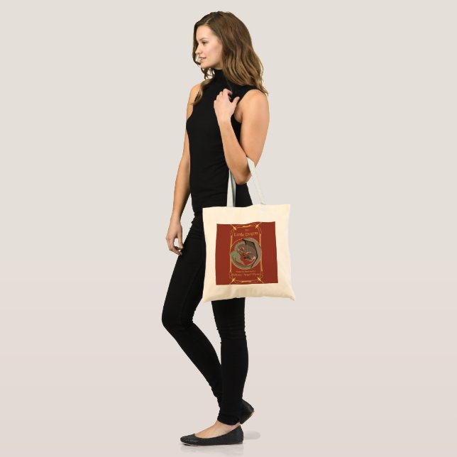 The Little Dragon Tote Bag (Front (Model))