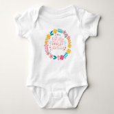 Hi Daddy Pregnancy Announcement to Husband Baby Bodysuit