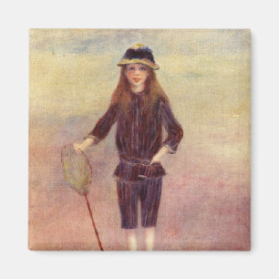 The Little Fishergirl (by Pierre-August Renoir) Ma Magnet