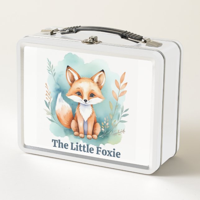 The Little Foxie Metal Lunch Box (Front)