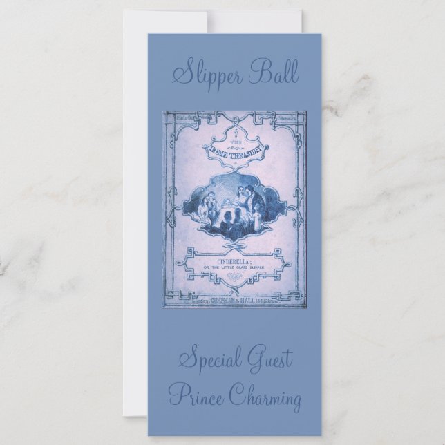 The Little Glass Slipper 2 Invitation (Front)