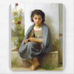 The Little Knitter Mouse Pad