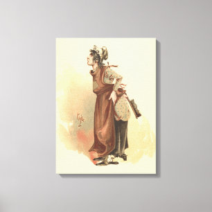 The Little Marchioness from The Old Curiosity Shop Canvas Print