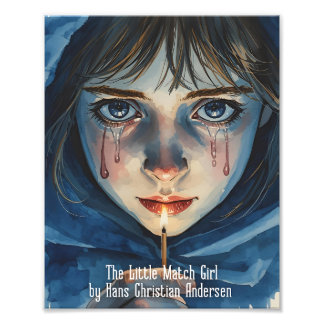 "The Little Match Girl" by Hans Christian Andersen Photo Print
