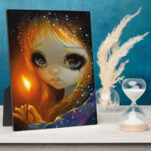 "The Little Match Girl" Plaque