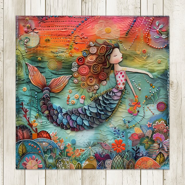 THE LITTLE MERMAID COLORFUL  POSTER (THE LITTLE MERMAID COLORFUL POSTER)