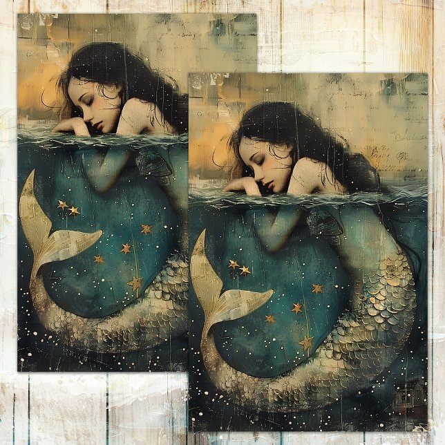 THE LITTLE MERMAID DECOUPAGE TISSUE PAPER (THE LITTLE MERMAID DECOUPAGE TISSUE PAPER)