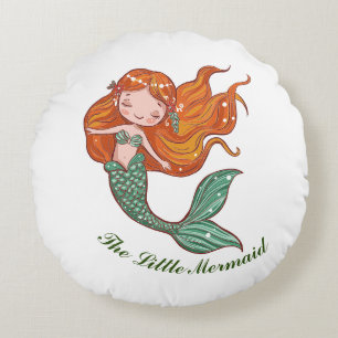 The Little Mermaid Round Cushion