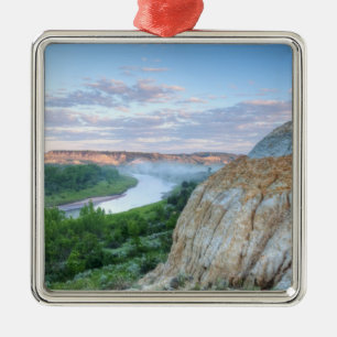 The Little Missouri River at the Little Metal Tree Decoration