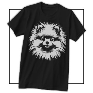 The Little MVP: Pomeranian Pop Art Jersey Style T-Shirt