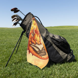 The Little Mystic Dragon.  Golf Towel
