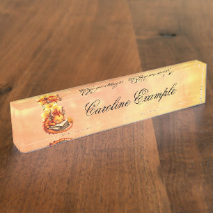 The Little Mystic Dragon Nameplate